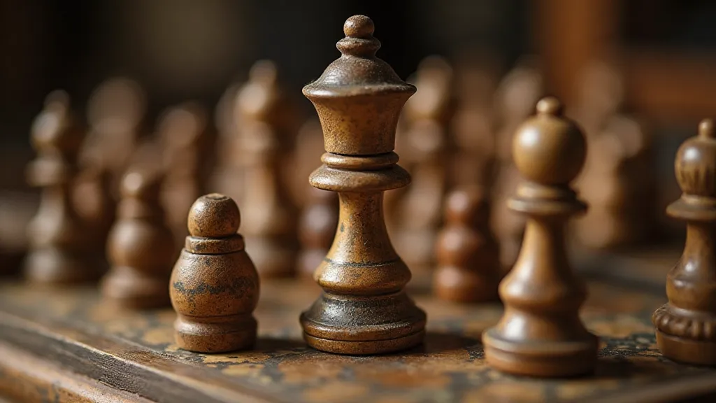 Vintage game pieces