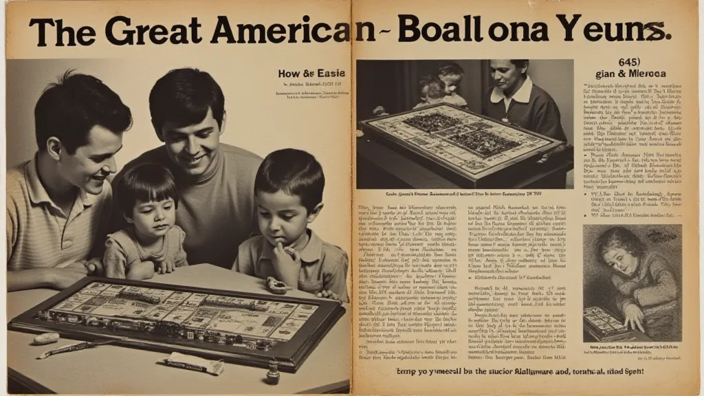 Vintage advertisement for The Great American Railroad Race